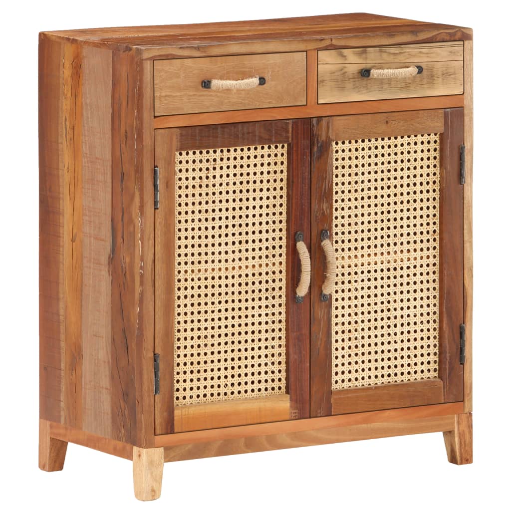 vidaXL Dressoir 65x35x75 cm massief gerecycled hout