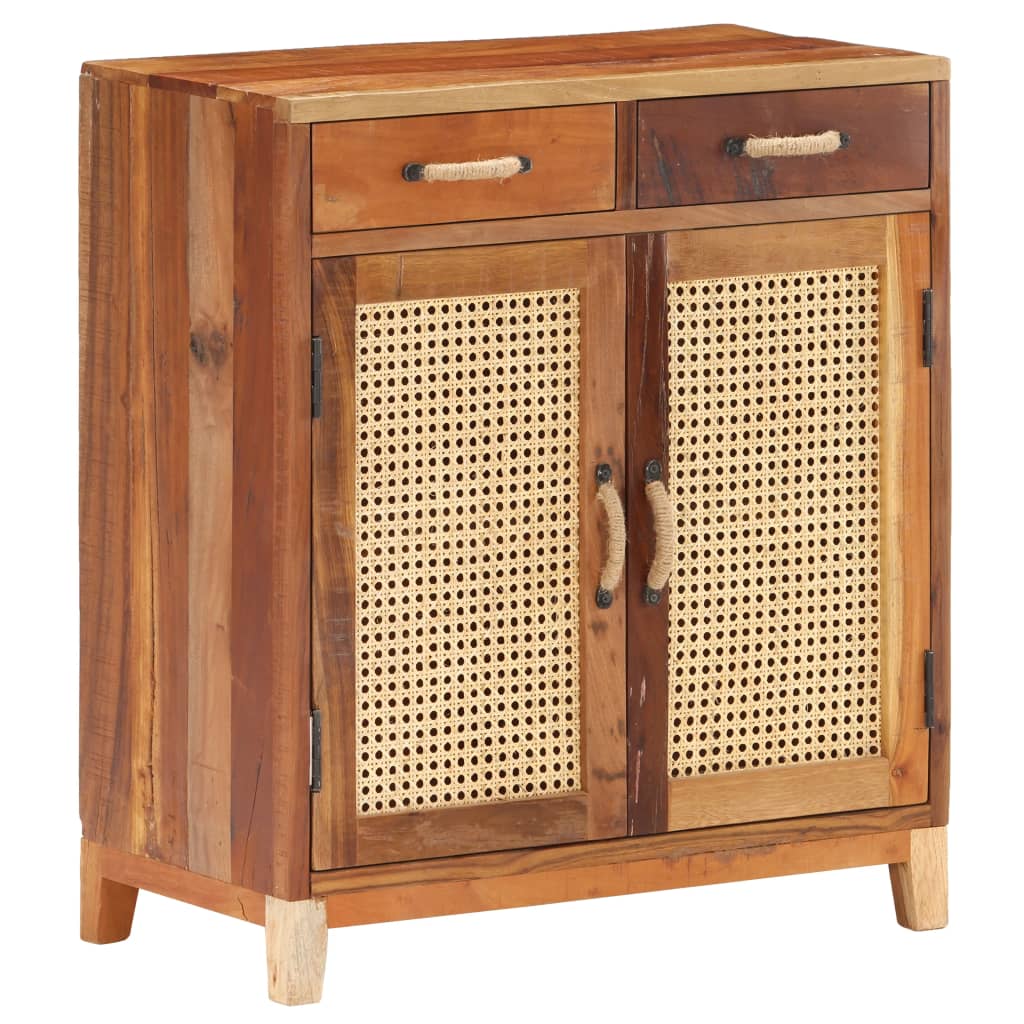 vidaXL Dressoir 65x35x75 cm massief gerecycled hout