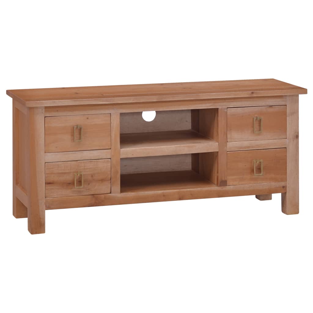 vidaXL Tv-meubel 100x30x45 cm massief mahoniehout