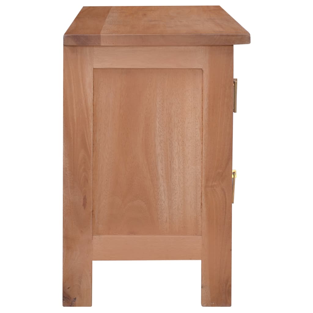 vidaXL Tv-meubel 100x30x45 cm massief mahoniehout