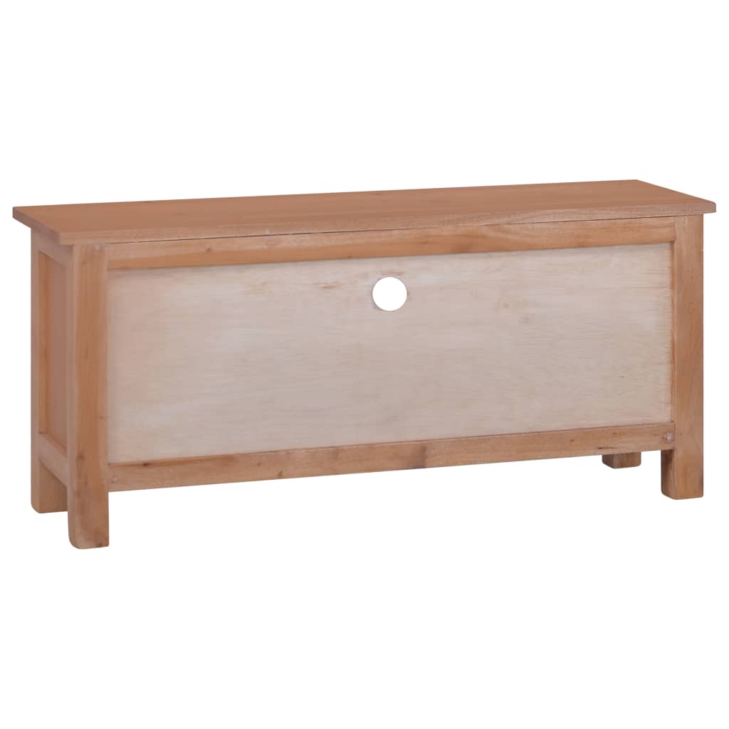 vidaXL Tv-meubel 100x30x45 cm massief mahoniehout