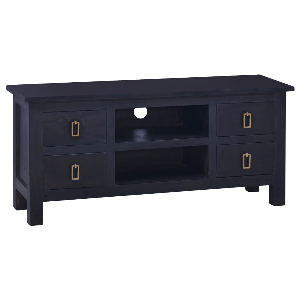 vidaXL Tv-meubel 100x30x45 cm massief mahoniehout