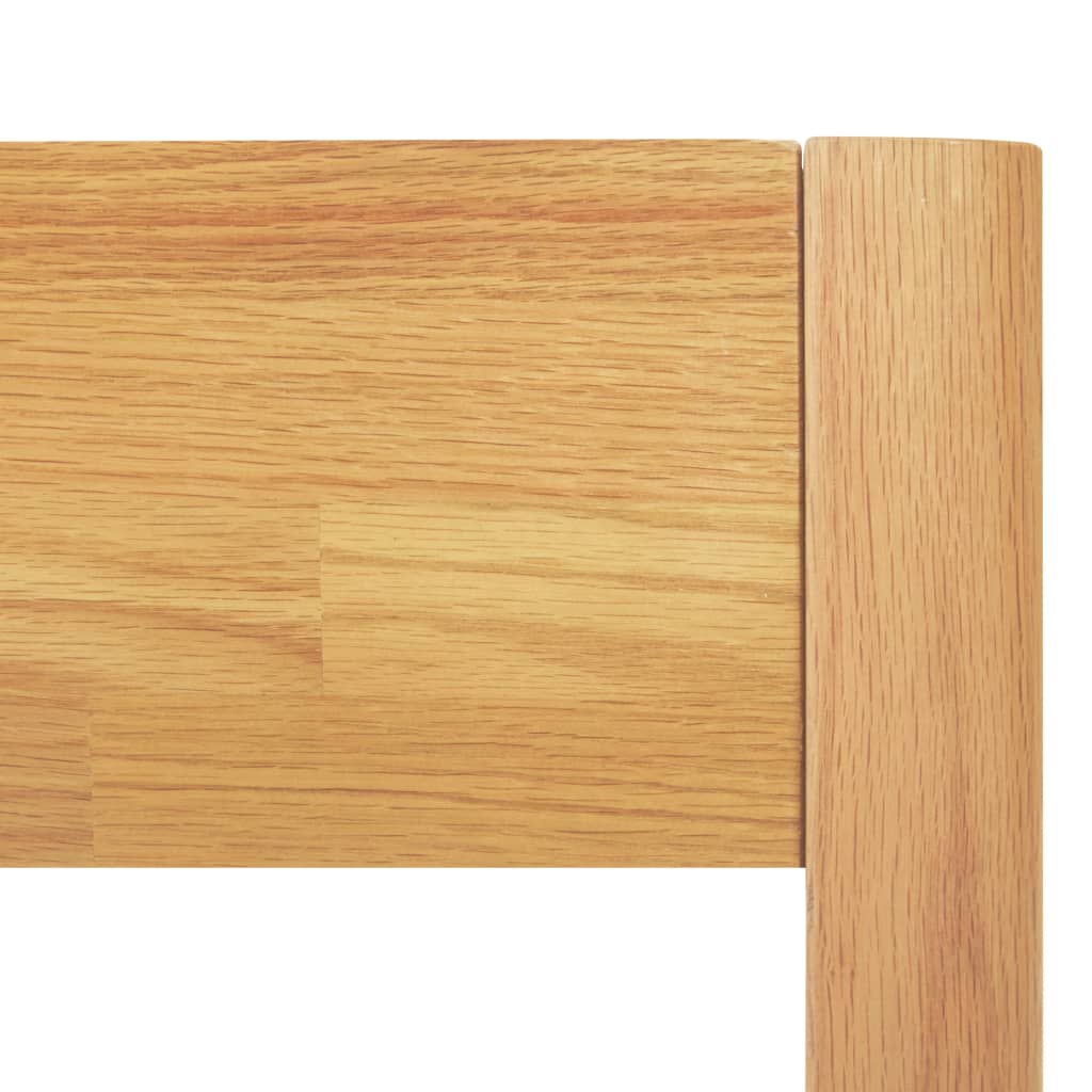 vidaXL Bedframe massief eikenhout 180x200 cm