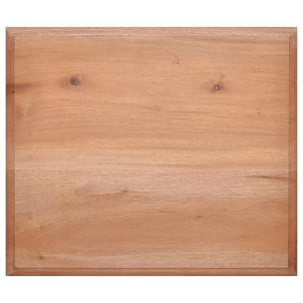 vidaXL Nachtkastje 35x30x60 cm massief mahoniehout