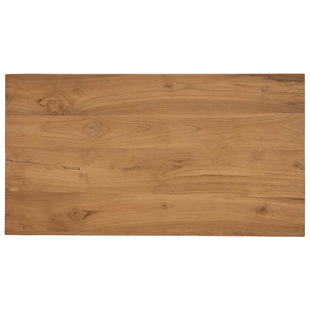 vidaXL Salontafel 110x60x40 cm massief teakhout