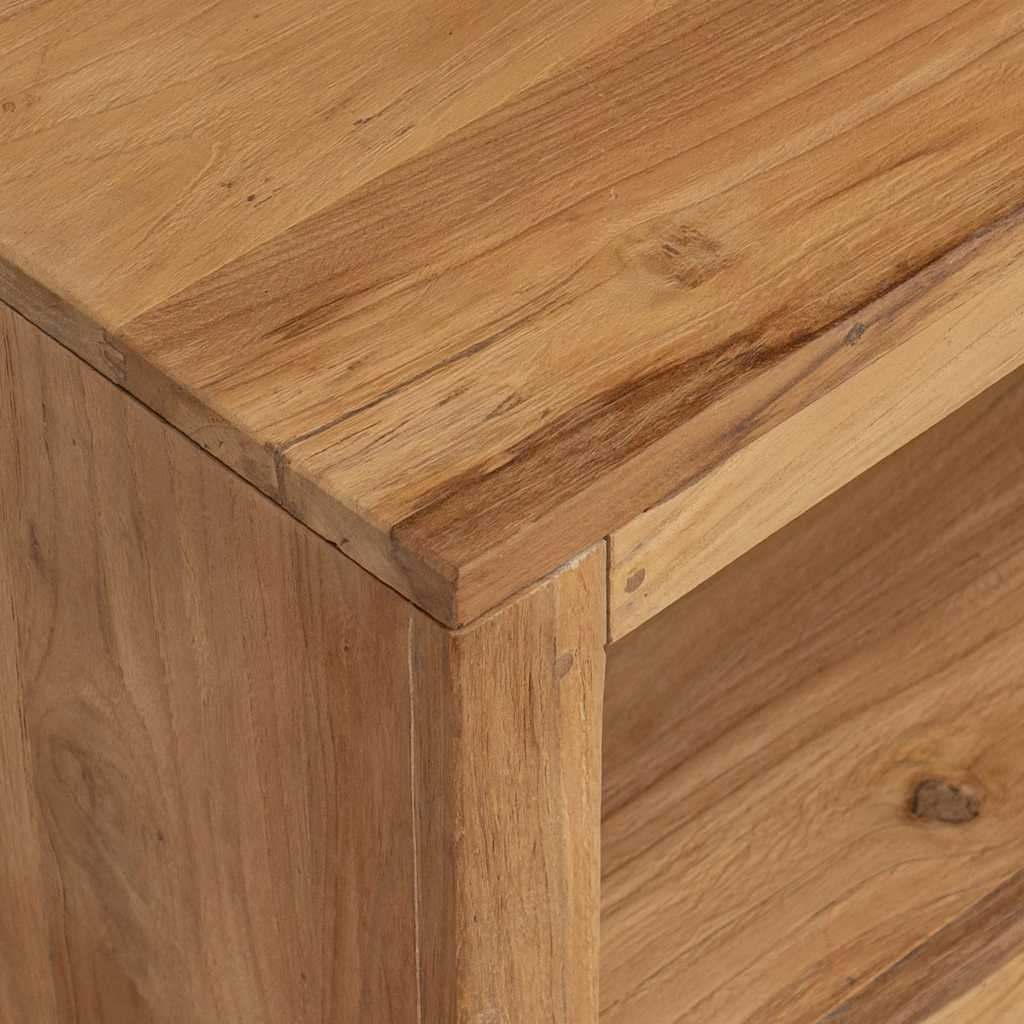 vidaXL Salontafel 110x60x40 cm massief teakhout