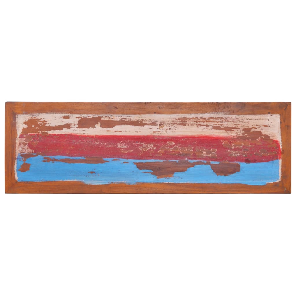 vidaXL Tv-meubel 110x35x40 cm gerecycled teakhout