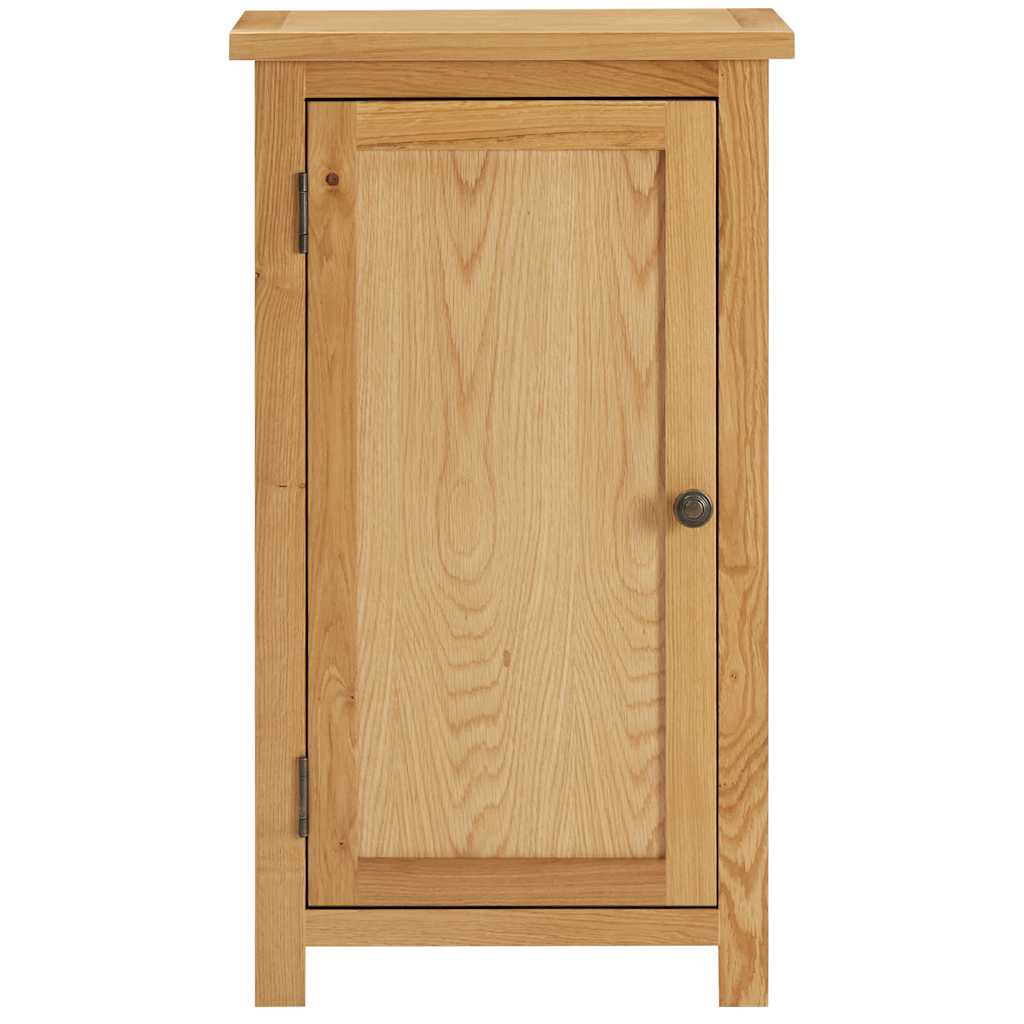 vidaXL Kast 45x32x85 cm massief eikenhout