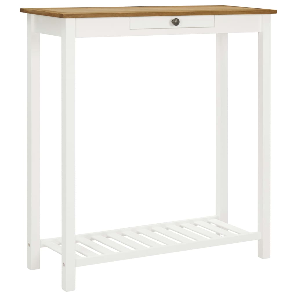 vidaXL Bartafel 100x40x110 cm massief eikenhout