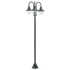 3-delige tuinlampen met PVC lampenkap voor sfeervolle buitenverlichting - Donkergroen / 1 - Buitenverlichting