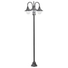 3-delige tuinlampen met PVC lampenkap voor sfeervolle buitenverlichting - Brons / 1 - Buitenverlichting