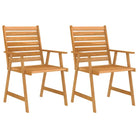 3-delige tuinset van massief acaciahout voor terras en tuin - Tuinsets