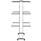 3-laags droogrek voor gezinnen met beperkte ruimte - 60 x 70 x 129 cm - Droogrekken