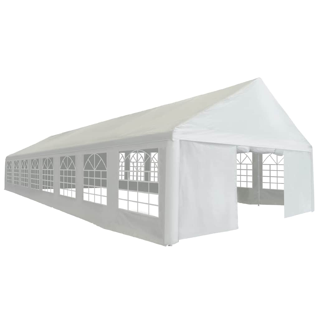 vidaXL Partytent 6x16 m PE wit
