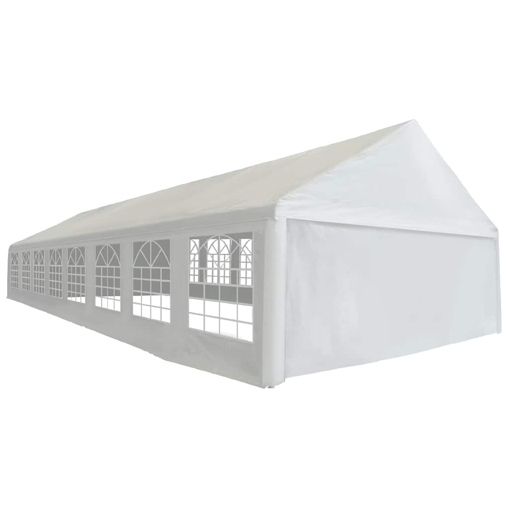 vidaXL Partytent 6x16 m PE wit