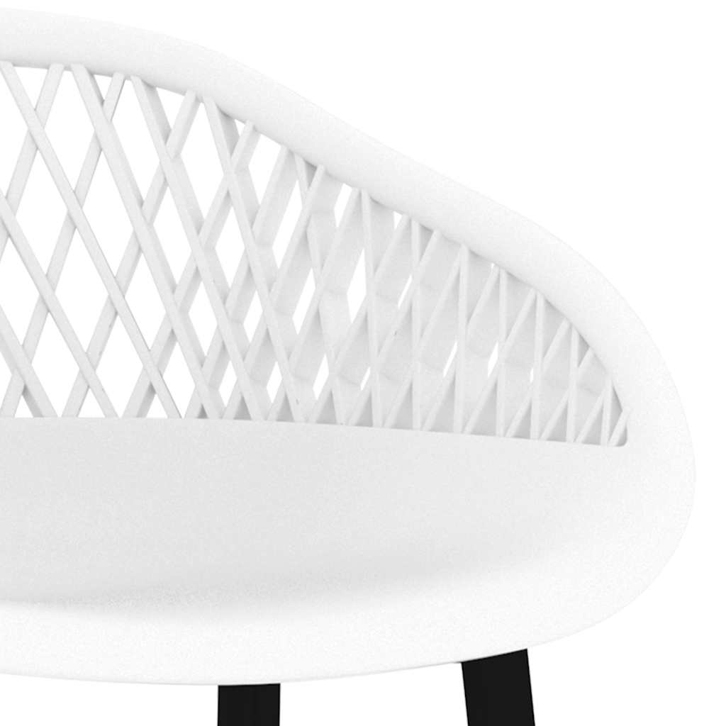 vidaXL 7-delige Barset zwart