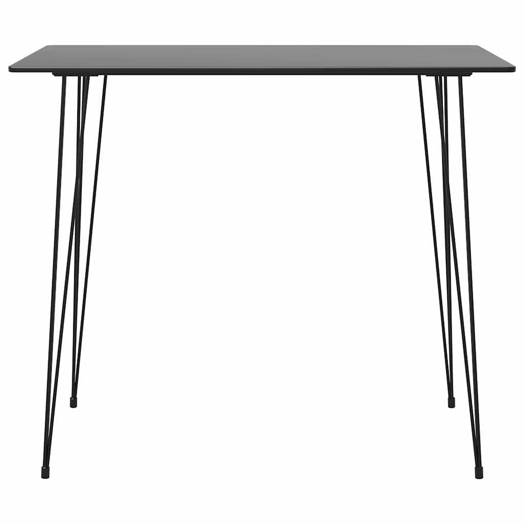 vidaXL 7-delige Barset zwart