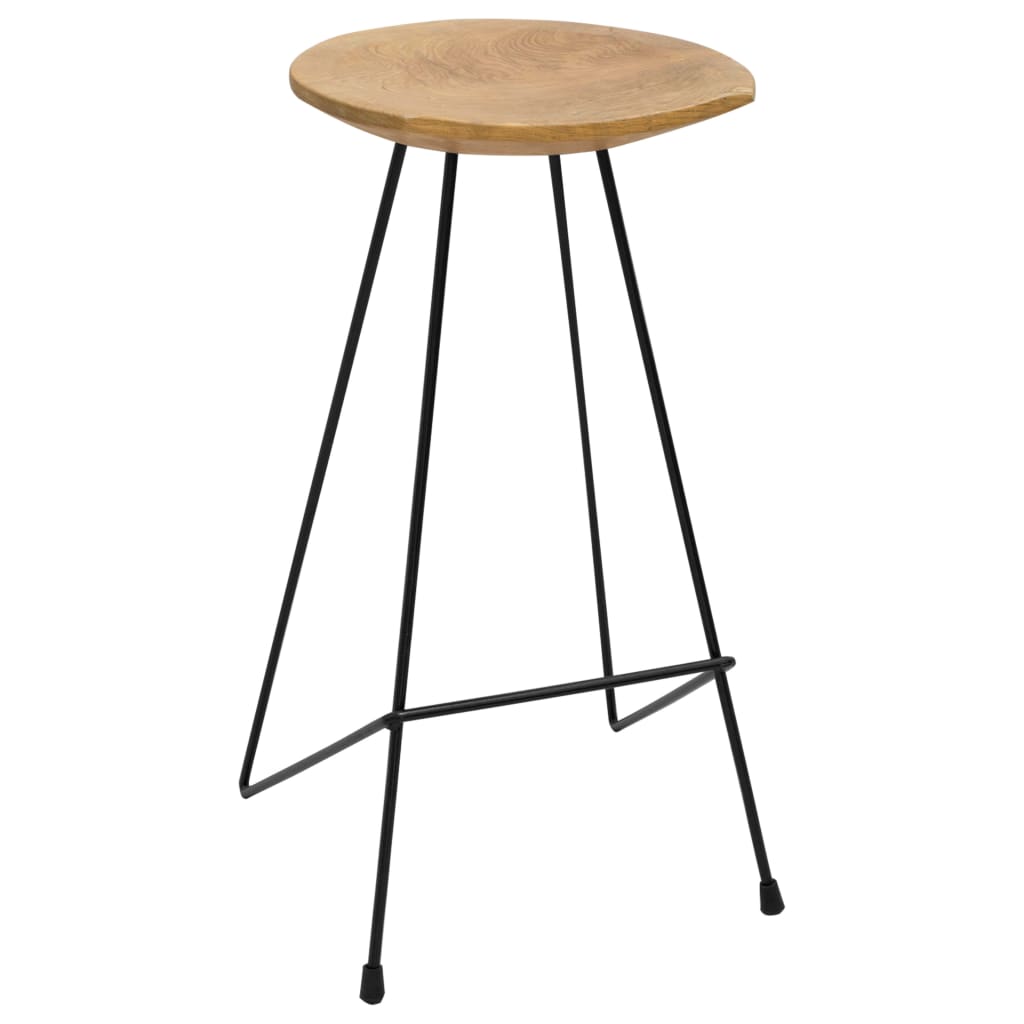 vidaXL 3-delige Barset zwart