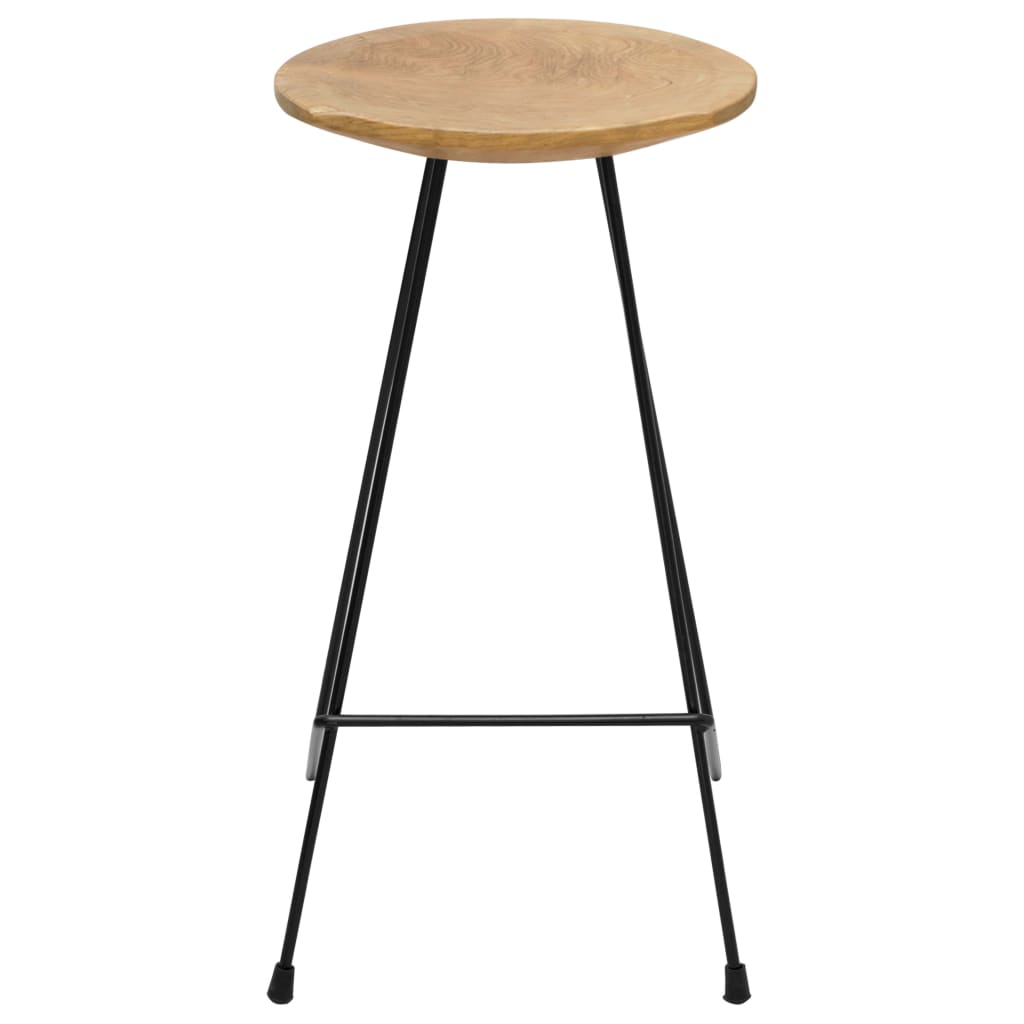 vidaXL 3-delige Barset zwart