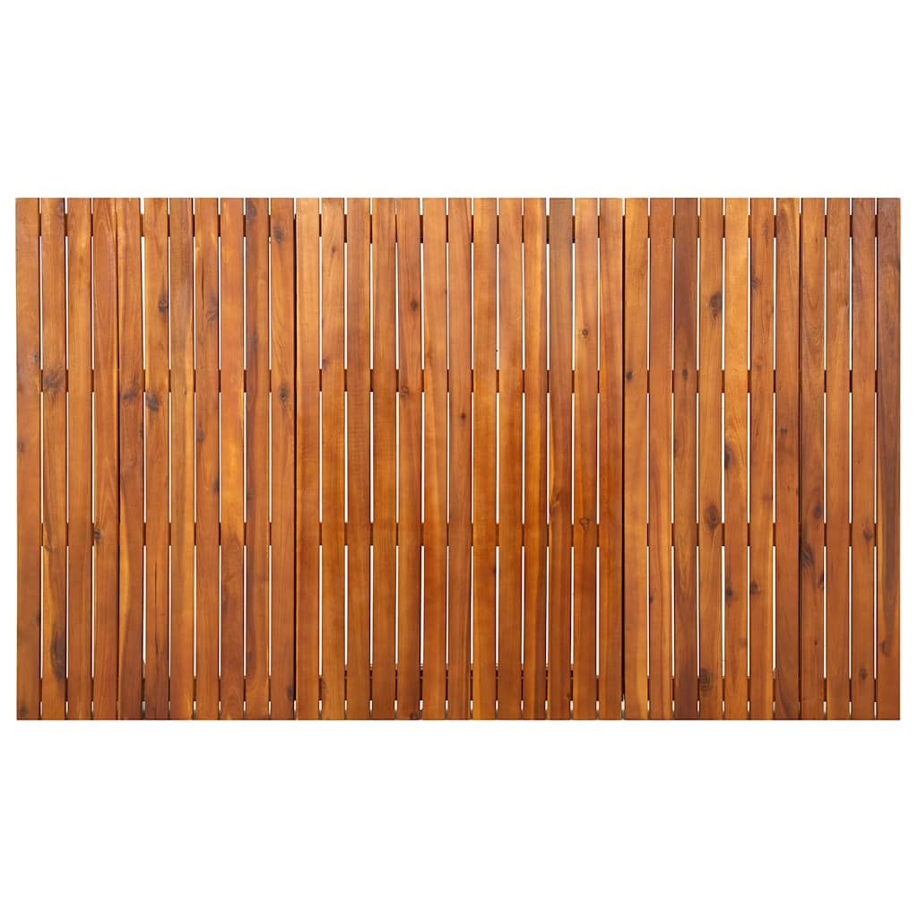 vidaXL 7-delige tuinset 150x90 cm massief acaciahout