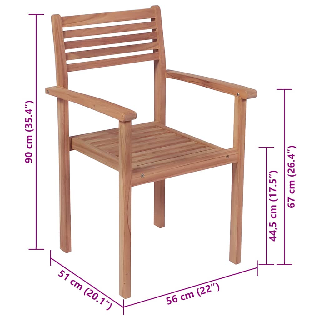 vidaXL Tuinstoelen 2 st met antracietkleurige kussens massief teakhout