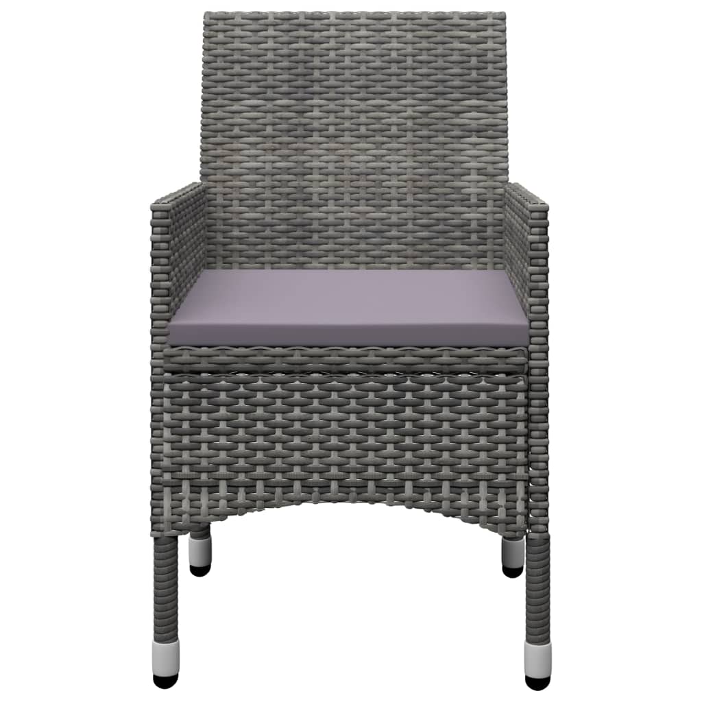 vidaXL 9-delige Tuinset zwart
