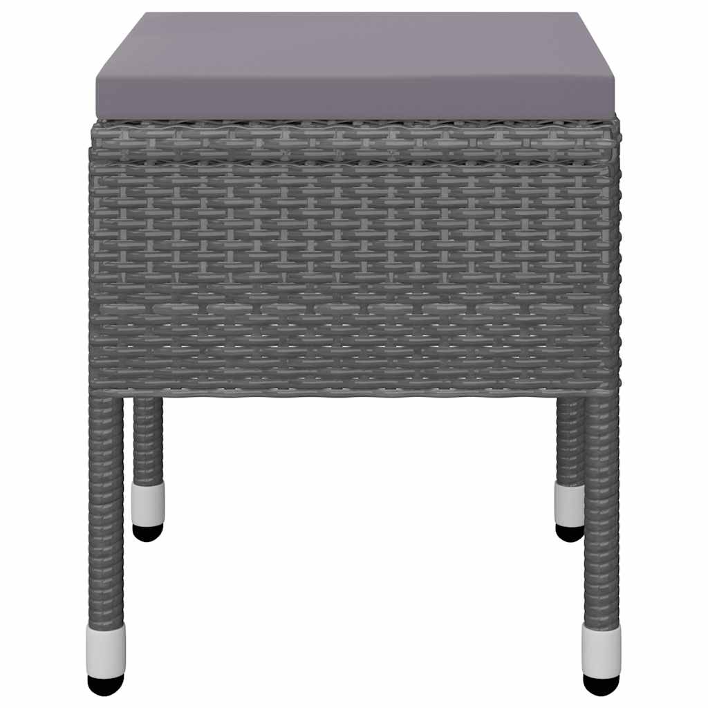 vidaXL 5-delige Tuinset zwart