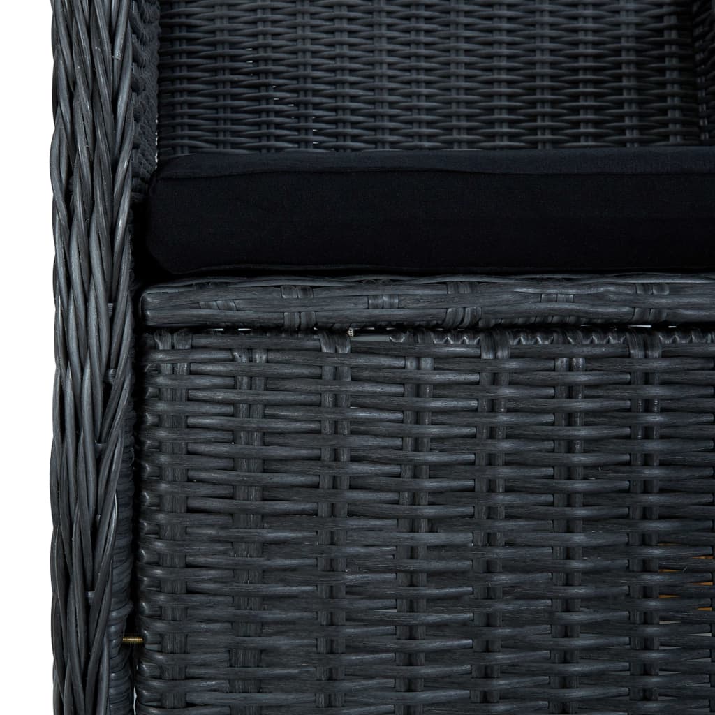 vidaXL 5-delige Tuinset lichtgrijs