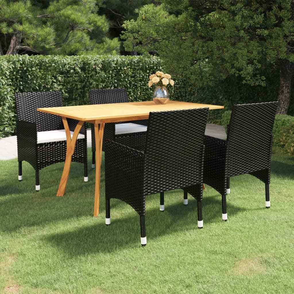 vidaXL 5-delige Tuinset bruin
