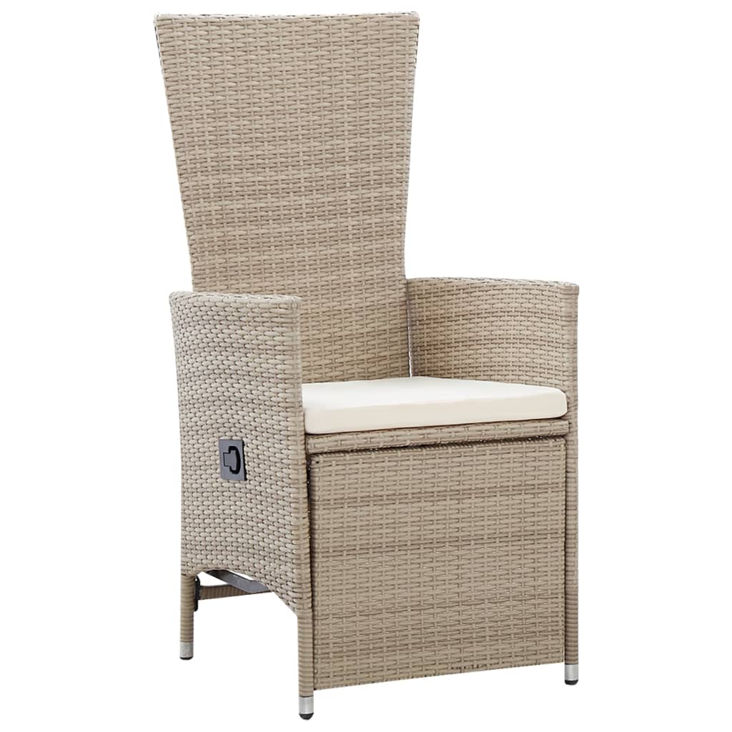 vidaXL 5-delige Tuinset beige