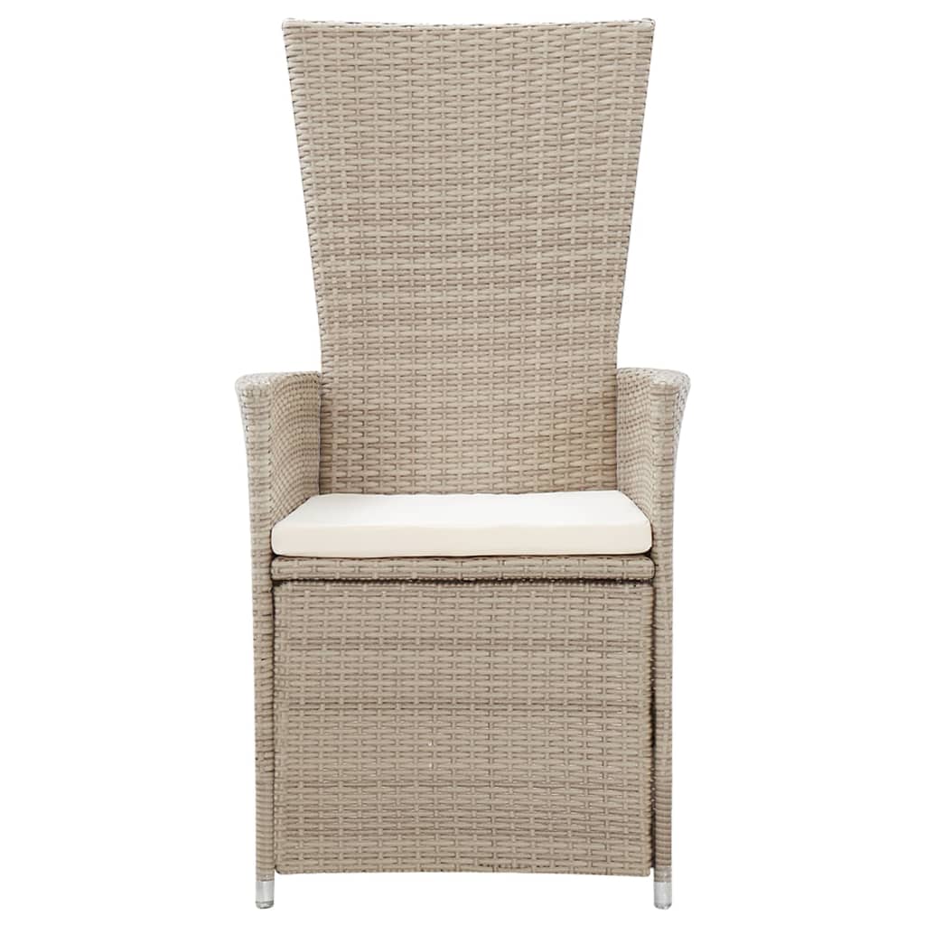 vidaXL 5-delige Tuinset beige