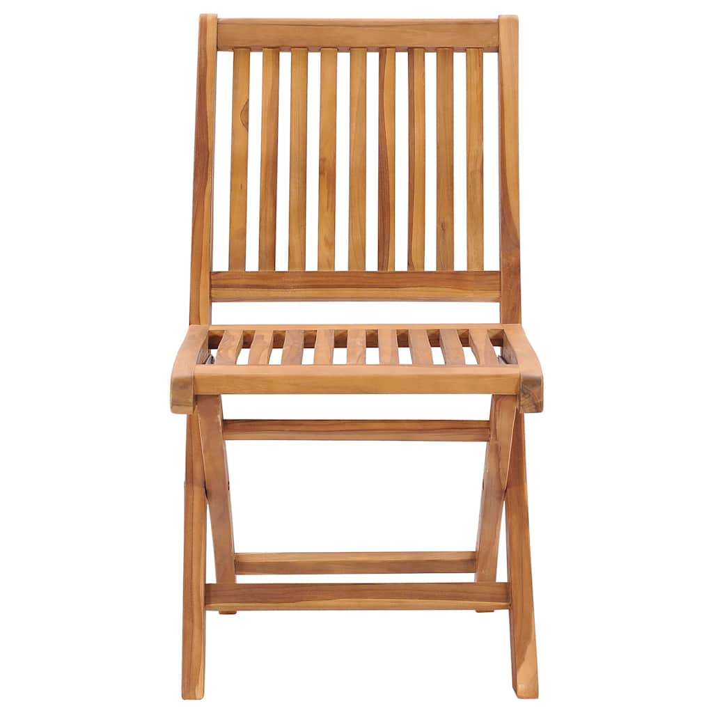 vidaXL Tuinstoelen 6 st inklapbaar massief teakhout