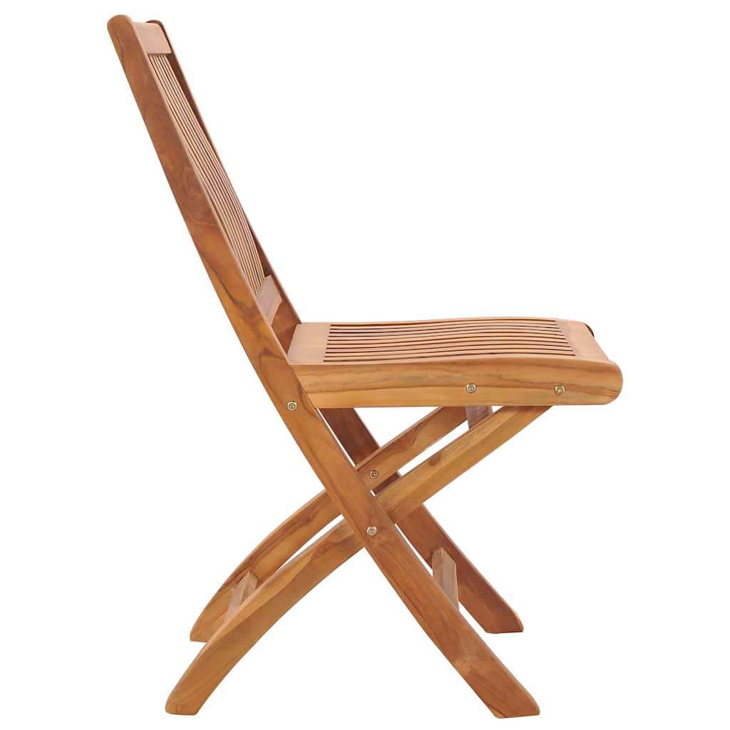 vidaXL Tuinstoelen 6 st inklapbaar massief teakhout