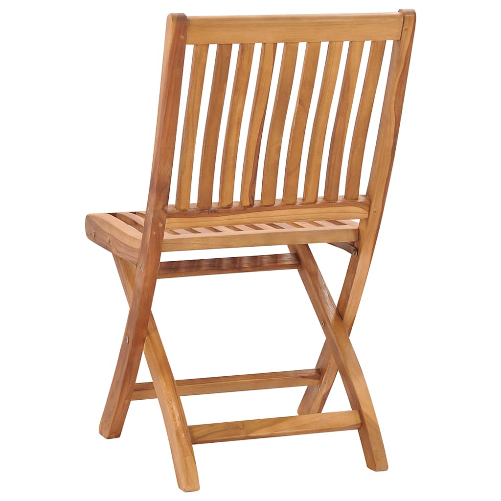 vidaXL Tuinstoelen 6 st inklapbaar massief teakhout