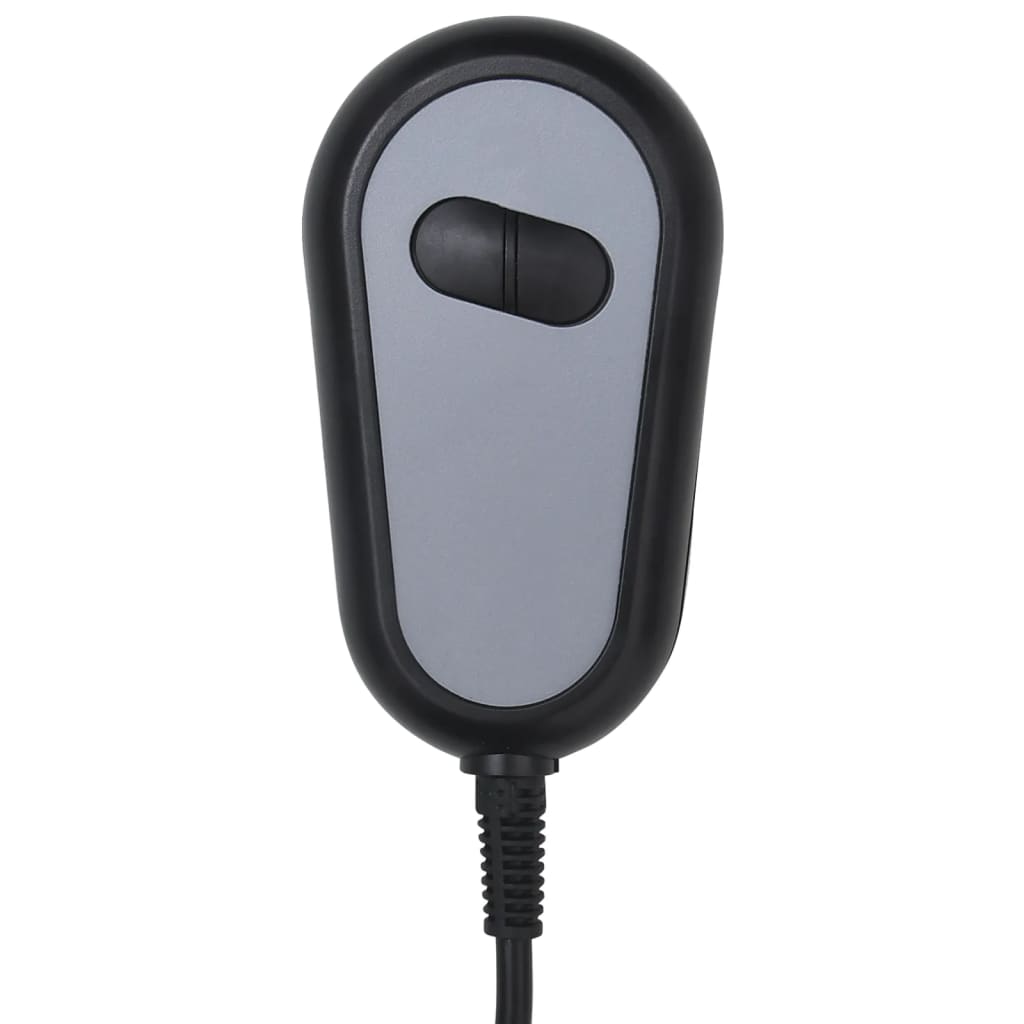 vidaXL elektrische massagestoel crème stof