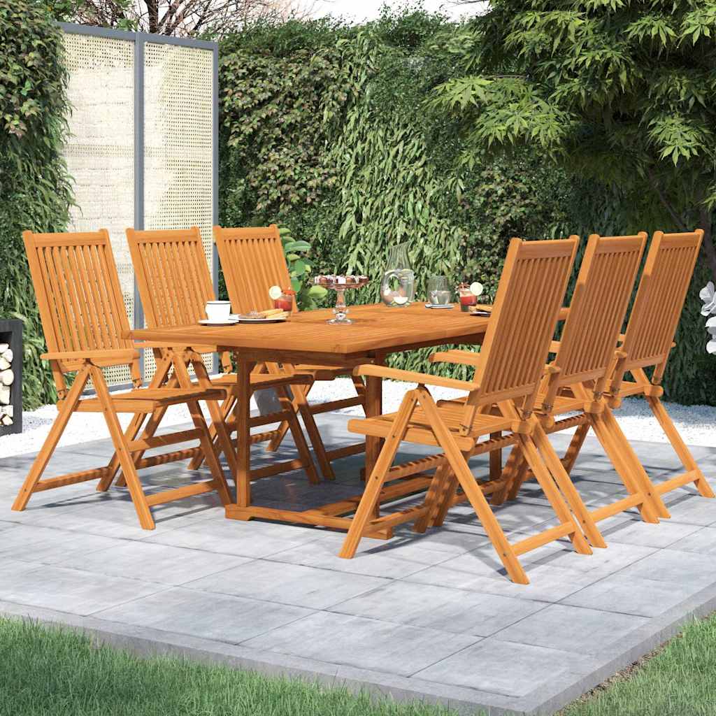 vidaXL 5-delige Tuinset massief acaciahout