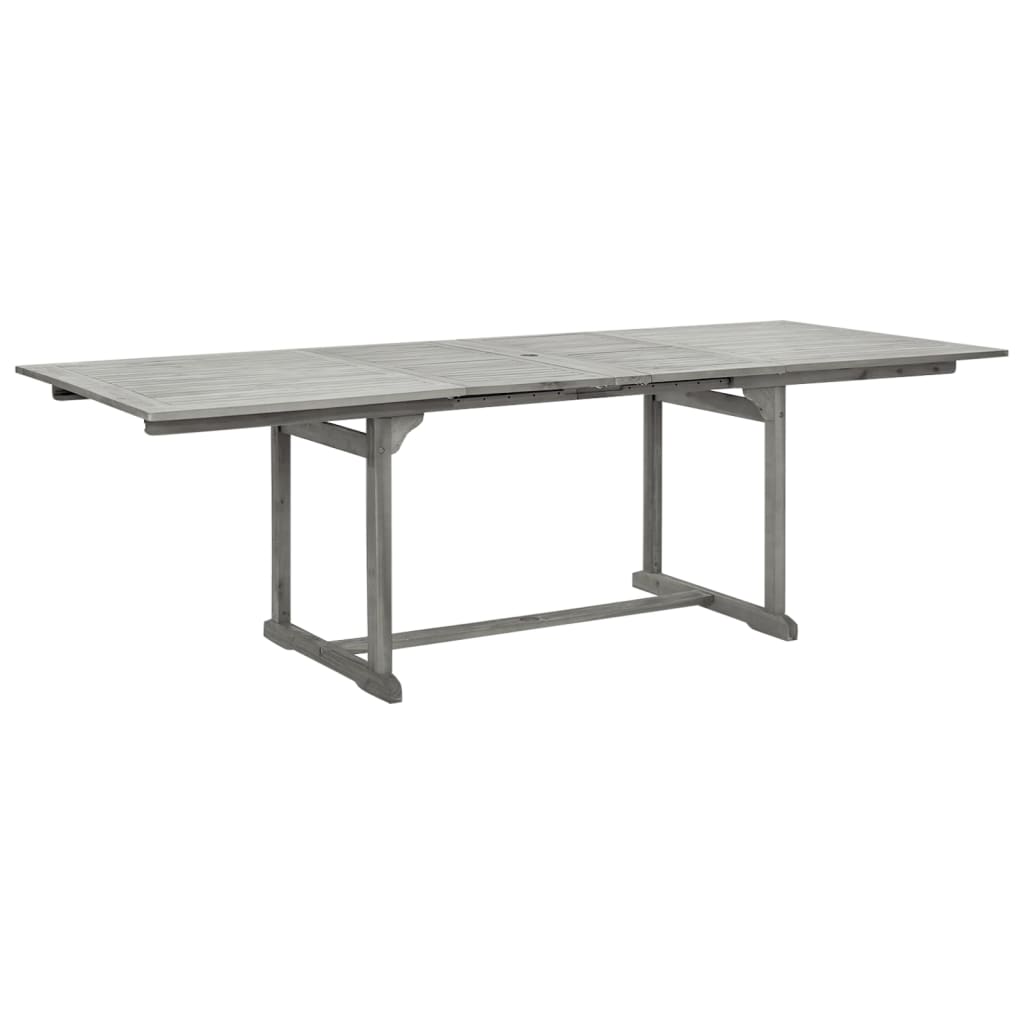 vidaXL 7-delige Tuinset massief acaciahout