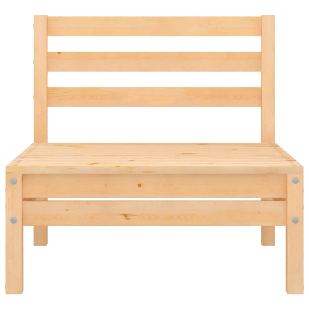 vidaXL 6-delige Loungeset massief grenenhout