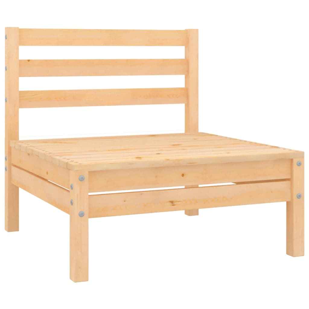 vidaXL 11-delige Loungeset massief grenenhout