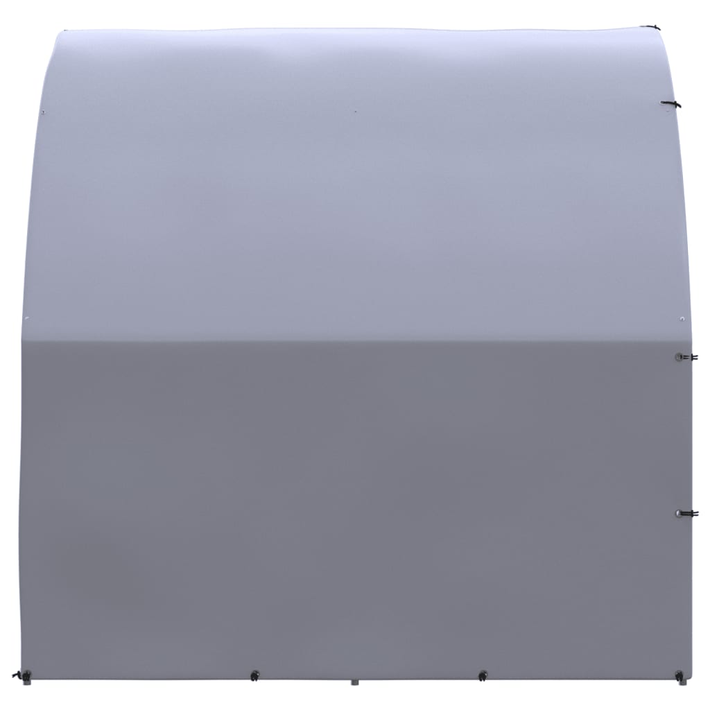 vidaXL Kippenren 3x8x2 m gegalvaniseerd staal - Aashly