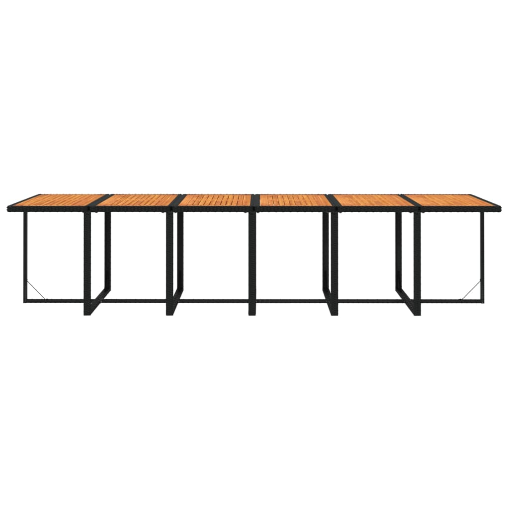 vidaXL 17-delige Tuinset met kussens poly rattan grijs