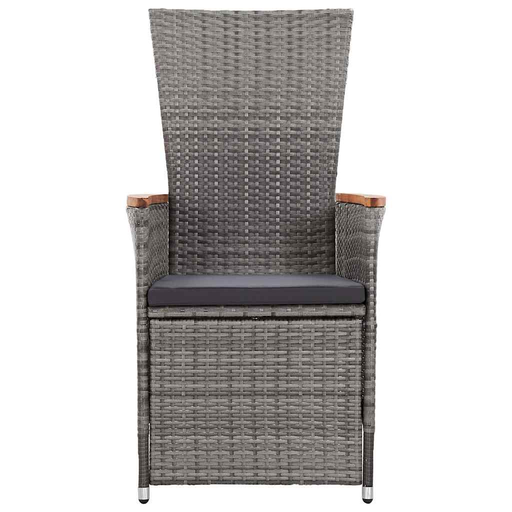 vidaXL 9-delige Tuinset met kussens beige