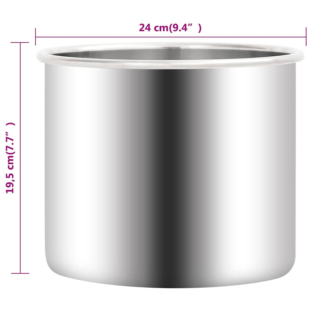 vidaXL Vacuümkamer met 2-traps pomp 7,4 L