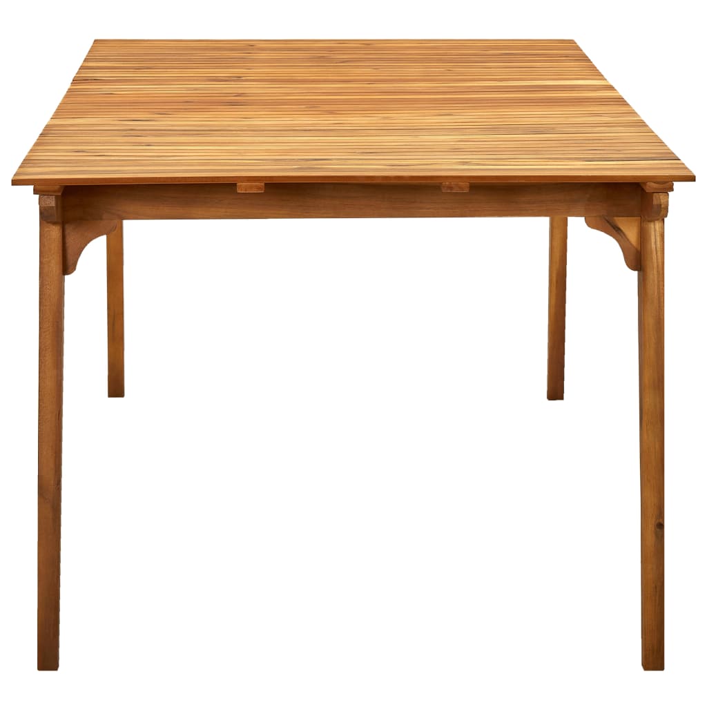 vidaXL Tuintafel 150x90x75 cm massief acaciahout