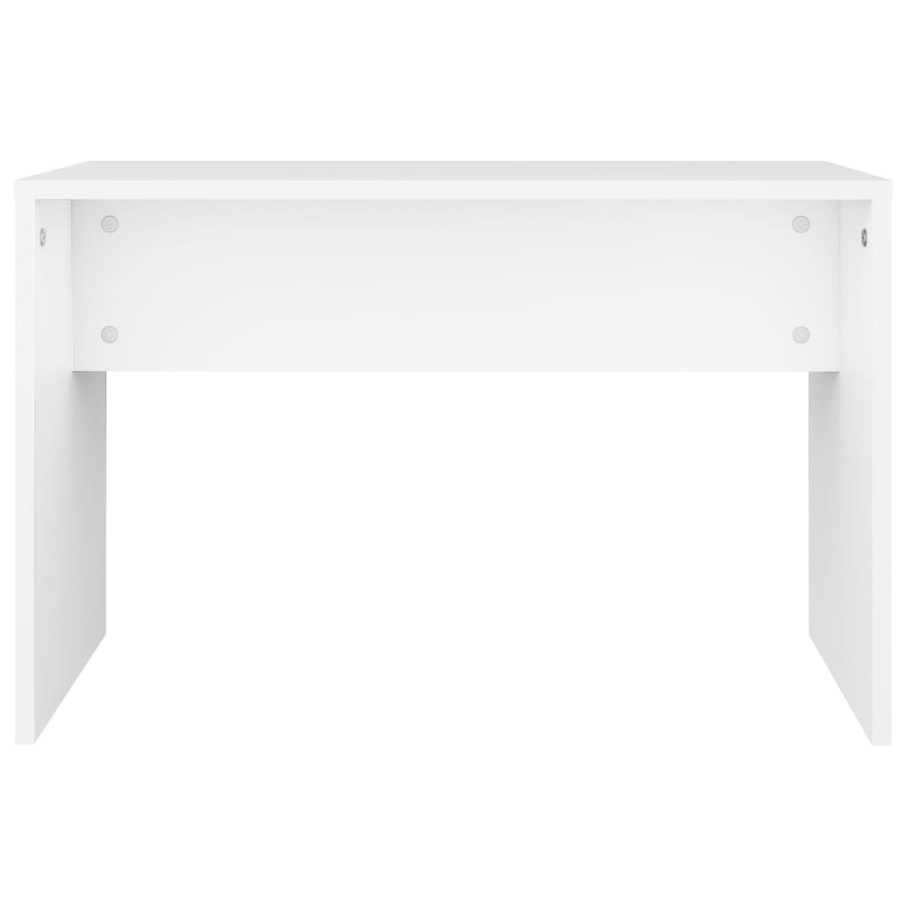 vidaXL Kaptafelset 96x40x142 cm wit
