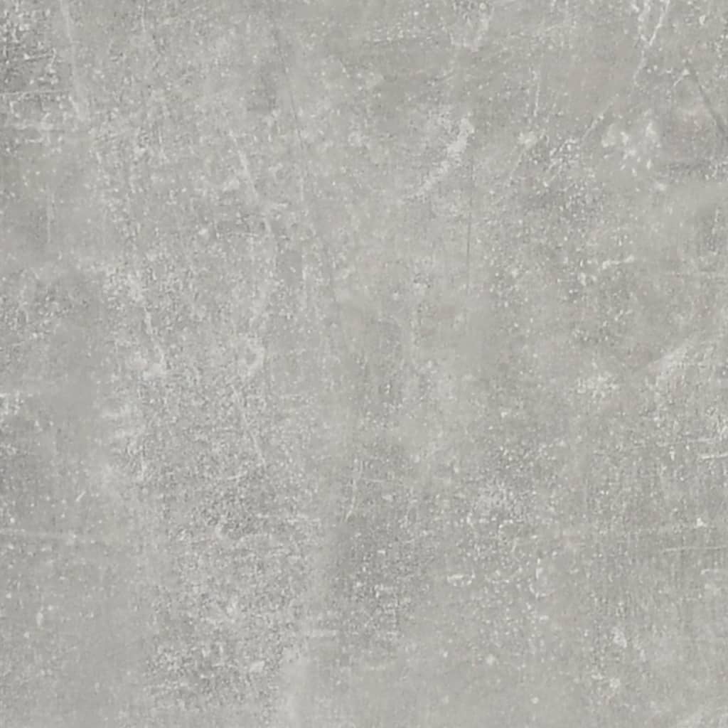 vidaXL Hoge kast 69,5x32,5x180 cm bewerkt hout betongrijs - Aashly