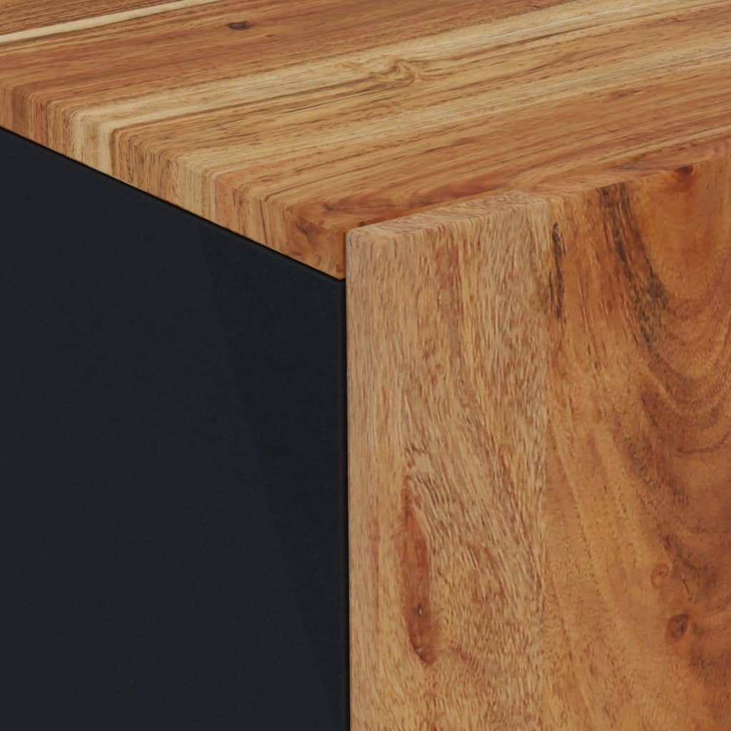 vidaXL 3 st Dressoir massief gerecycled hout