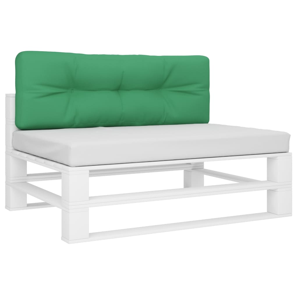 vidaXL Palletkussen 50x40x12 cm stof antracietkleurig