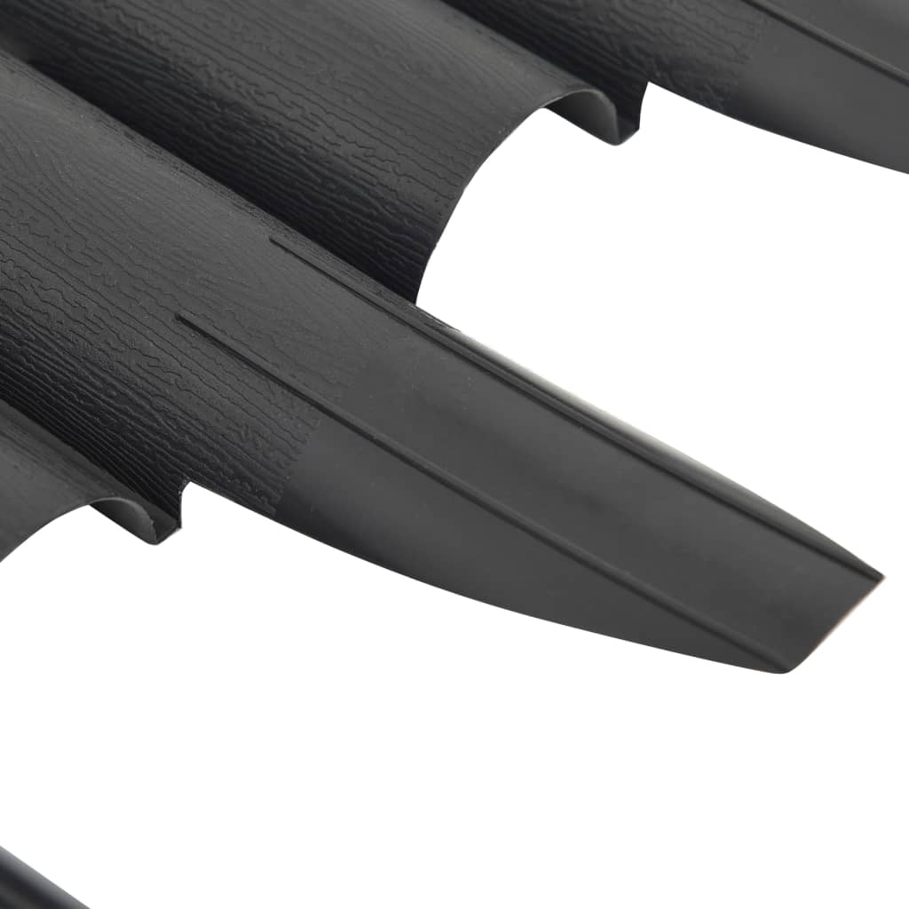 vidaXL Gazonranden 36 st 10 m PP grijs - Aashly