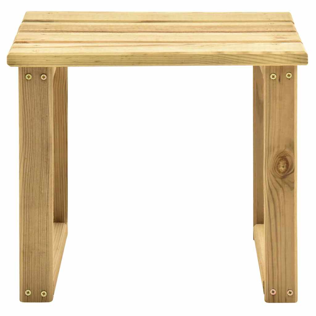 vidaXL Ligbed met tafel geïmpregneerd grenenhout - Aashly